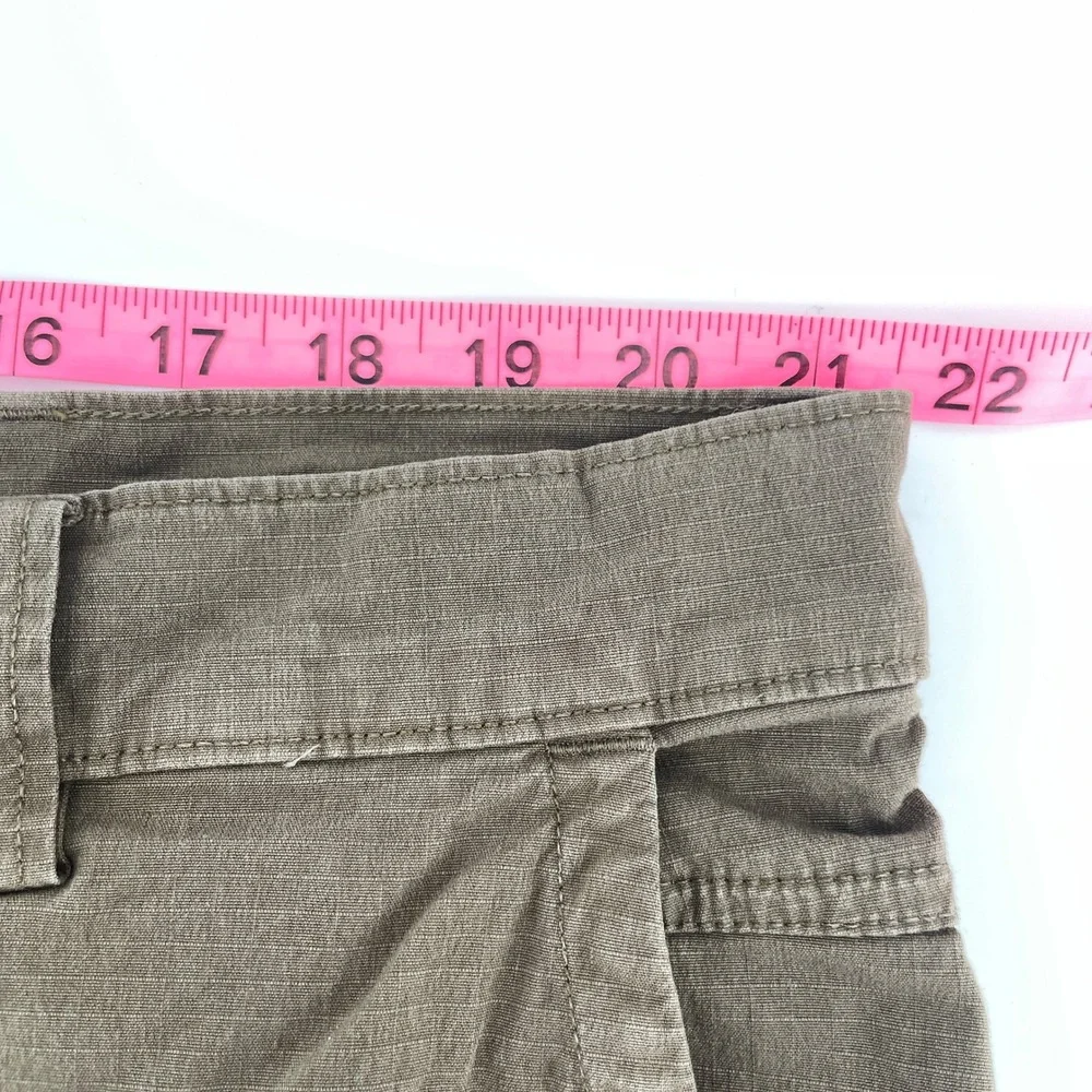 Duluth Ripstop Cargo Shorts Brown‎ Men's 42 Casual Hiking Utility Outdoors
